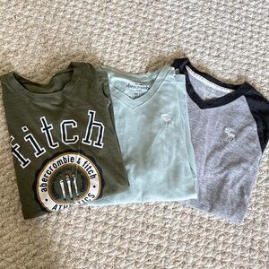 Abercrombie kids - boys tshirts size 11/12